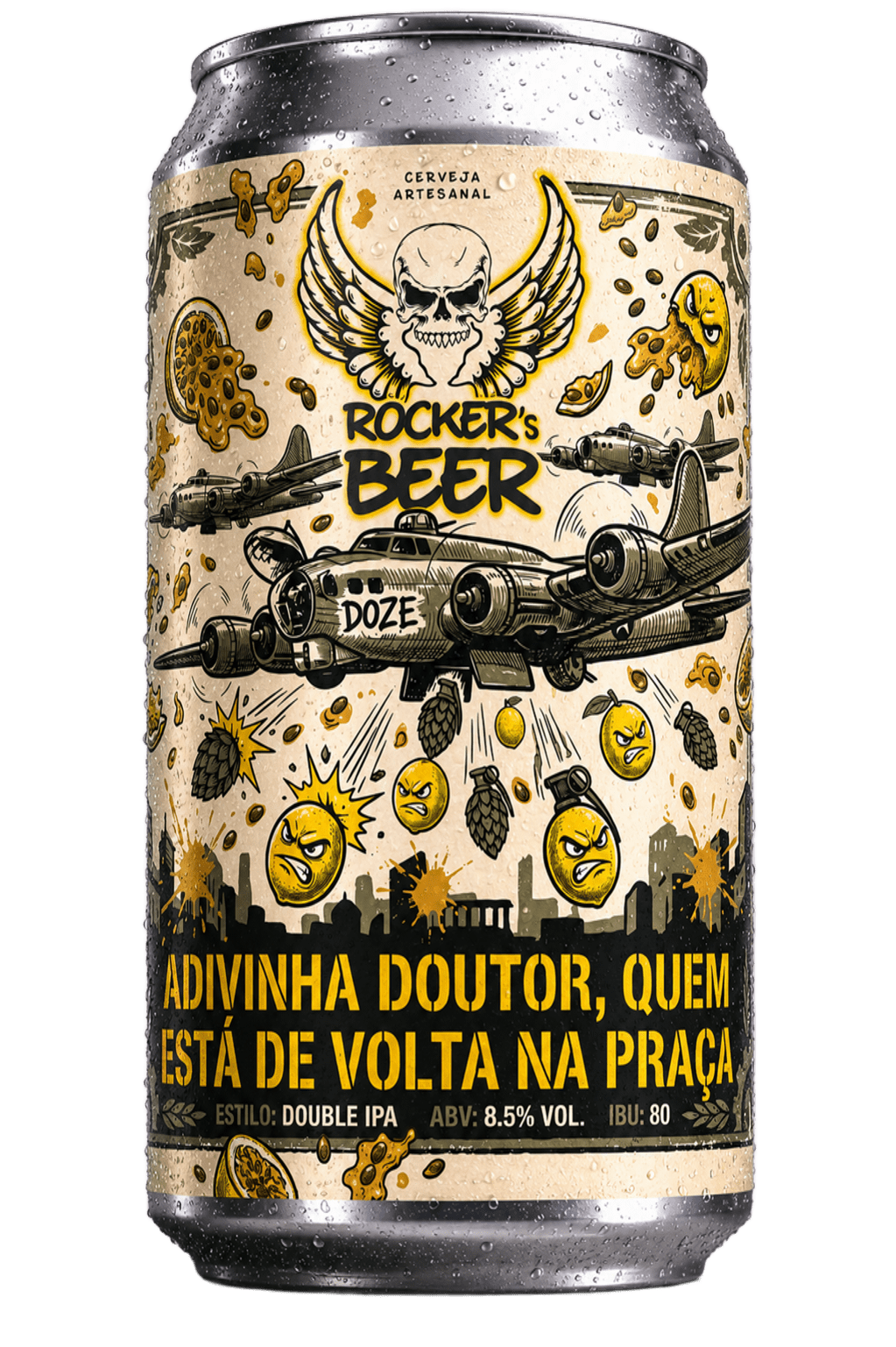 Cerveja Rocker's — Passion Fruit Double IPA